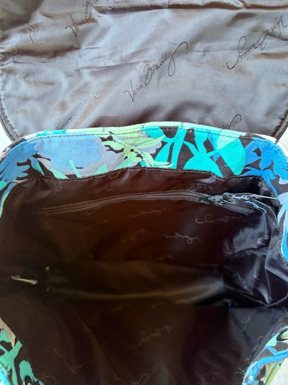 Vera Bradley Camo Floral Backpack